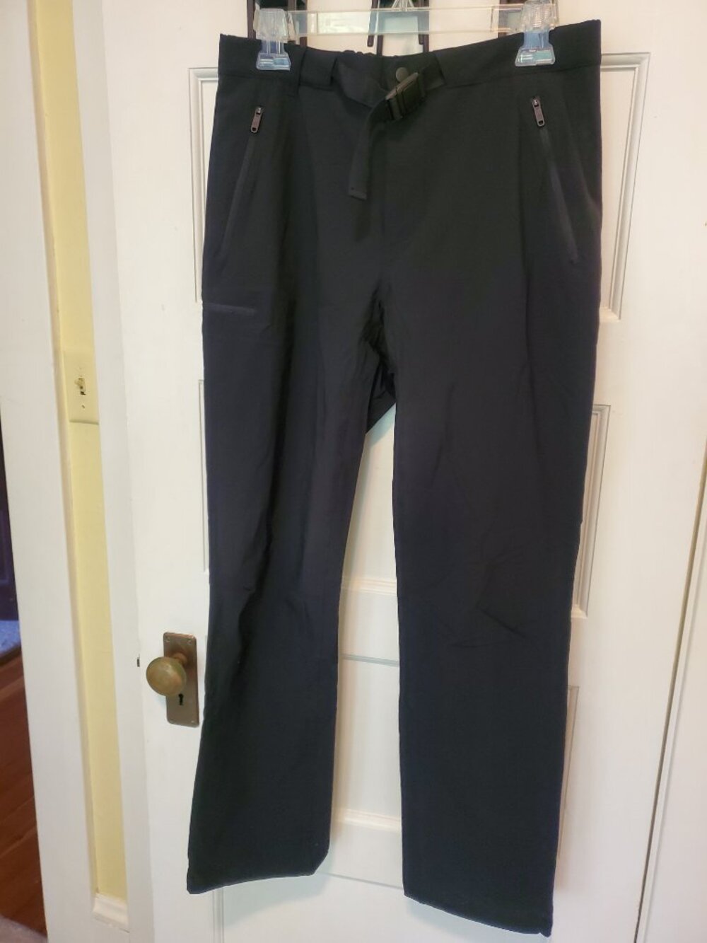 Black hiking pants